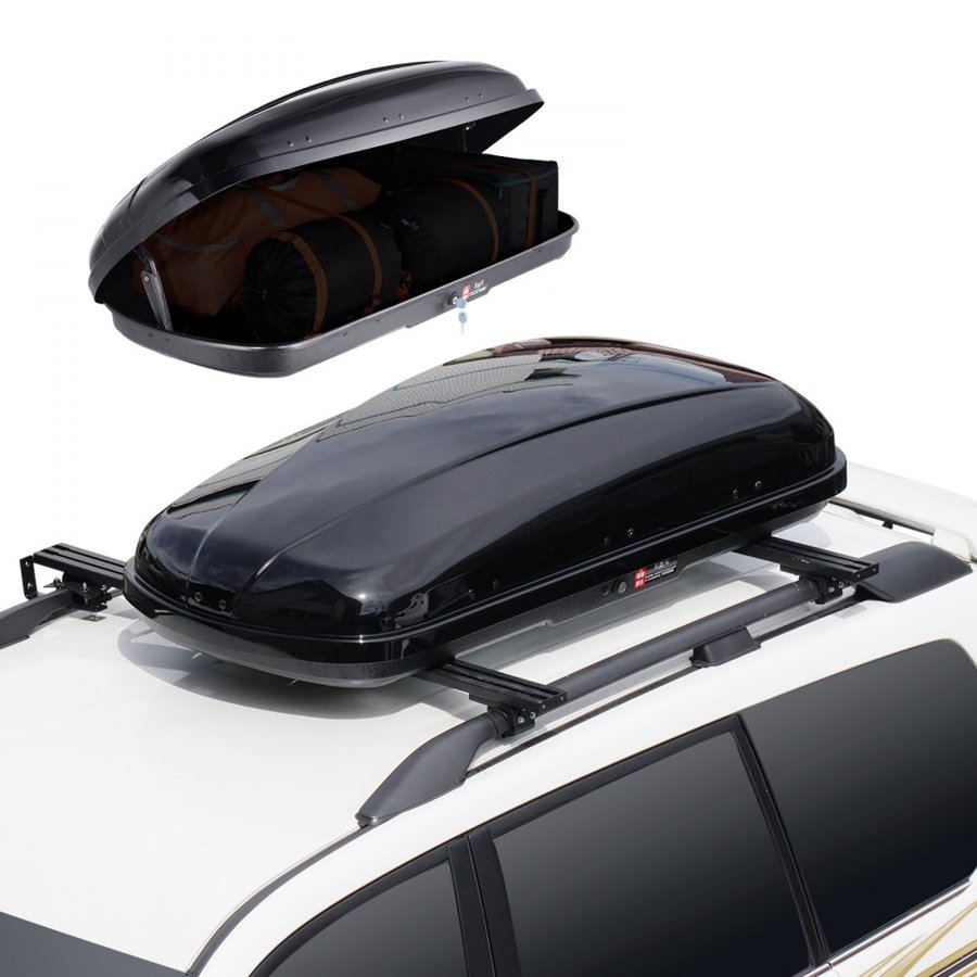 VEVOR rooftop cargo carrier hard shell​ — Durable Design