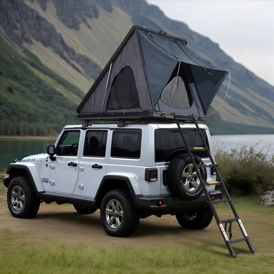 VEVOR Roof Top Tent on Jeep – 7.5 FT, 420D, ≥ 600 LBS
