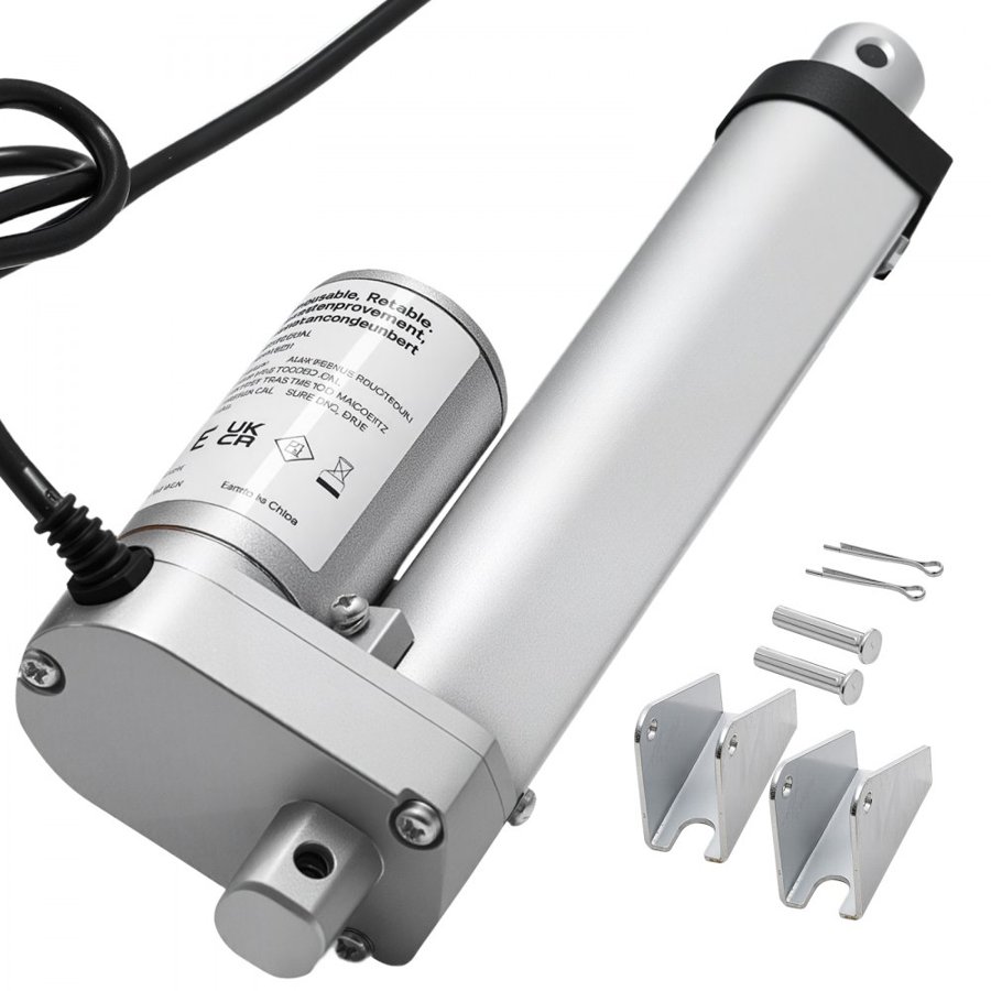 VEVOR Linear Motion Actuator – 12V, 4" Stroke, 0.6"/s