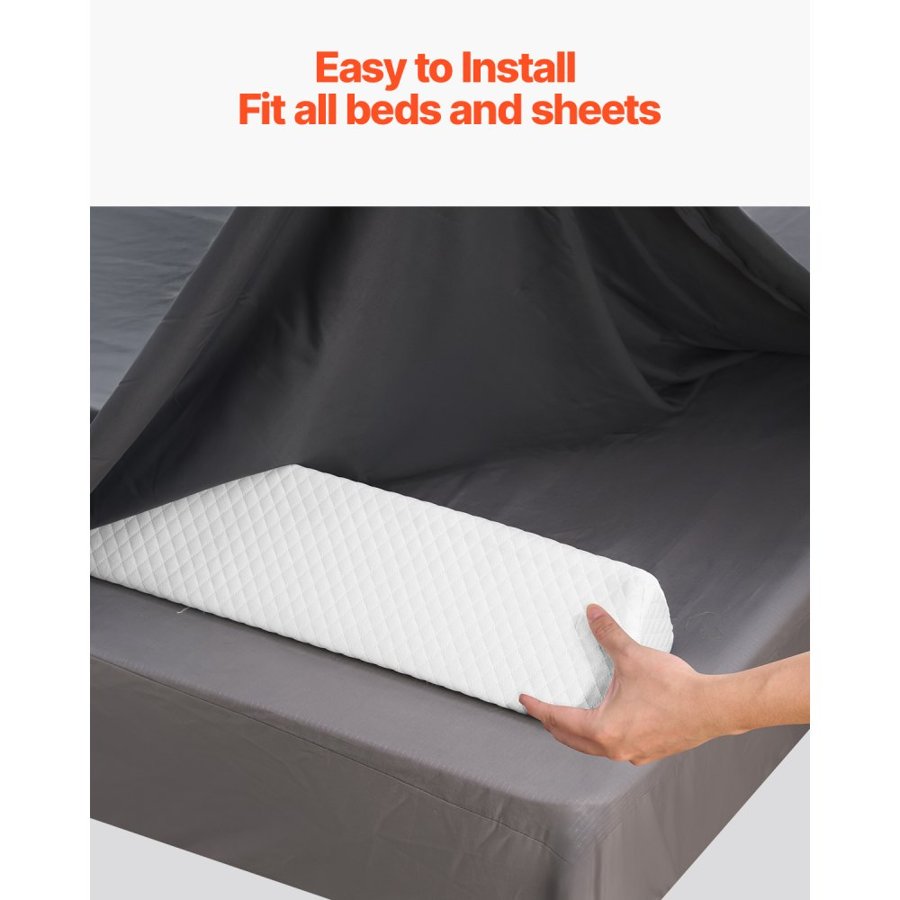 VEVOR Bed Rail Bumper – 56"L, Hypoallergenic, BFA Free