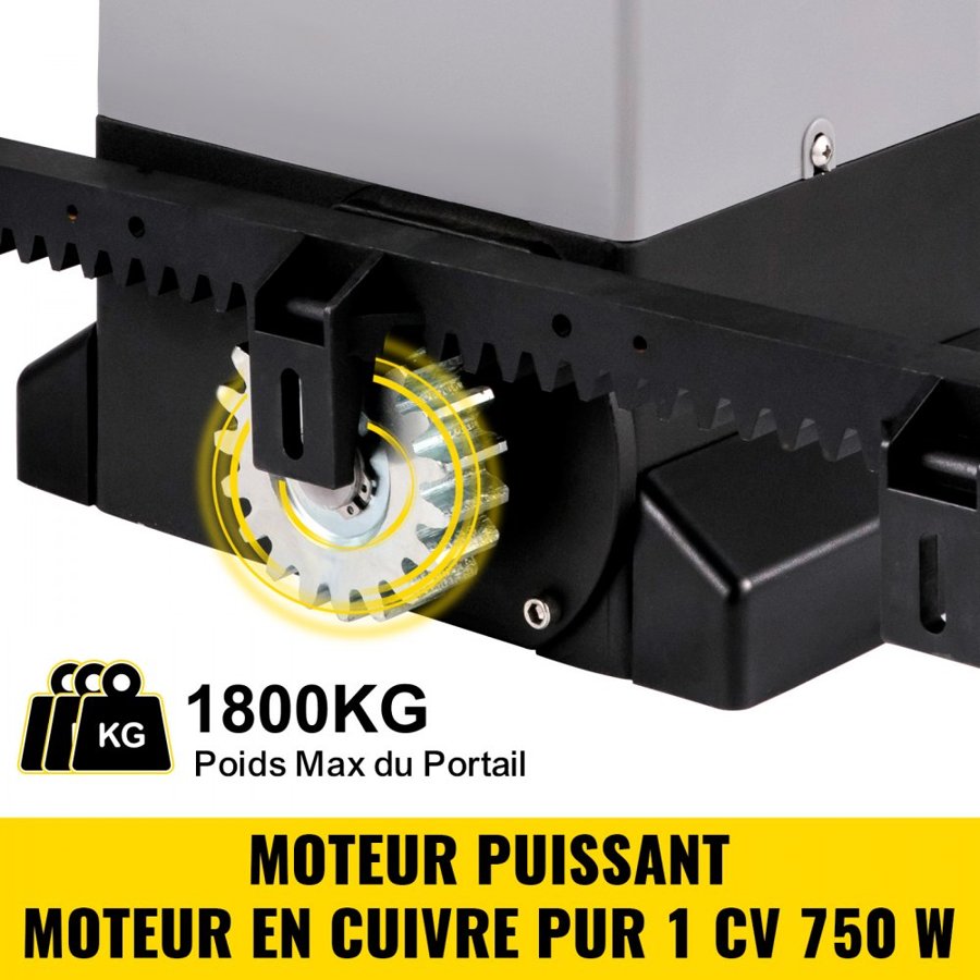 VEVOR Automatic Gate Opener with App – 1800kg, 750W
