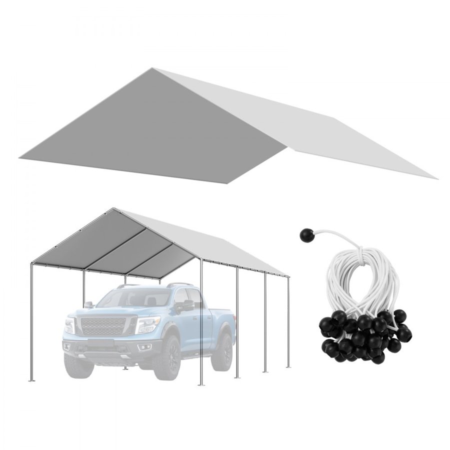 VEVOR 10x20 Carport Canopy Replacement – 210g, Water Tarp