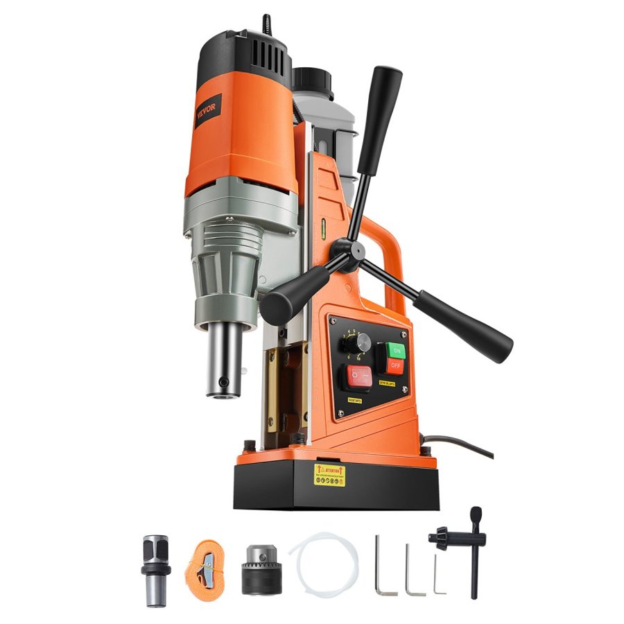 VEVOR Portable Magnetic Drilling Machine – 1550W, 2922 lbf