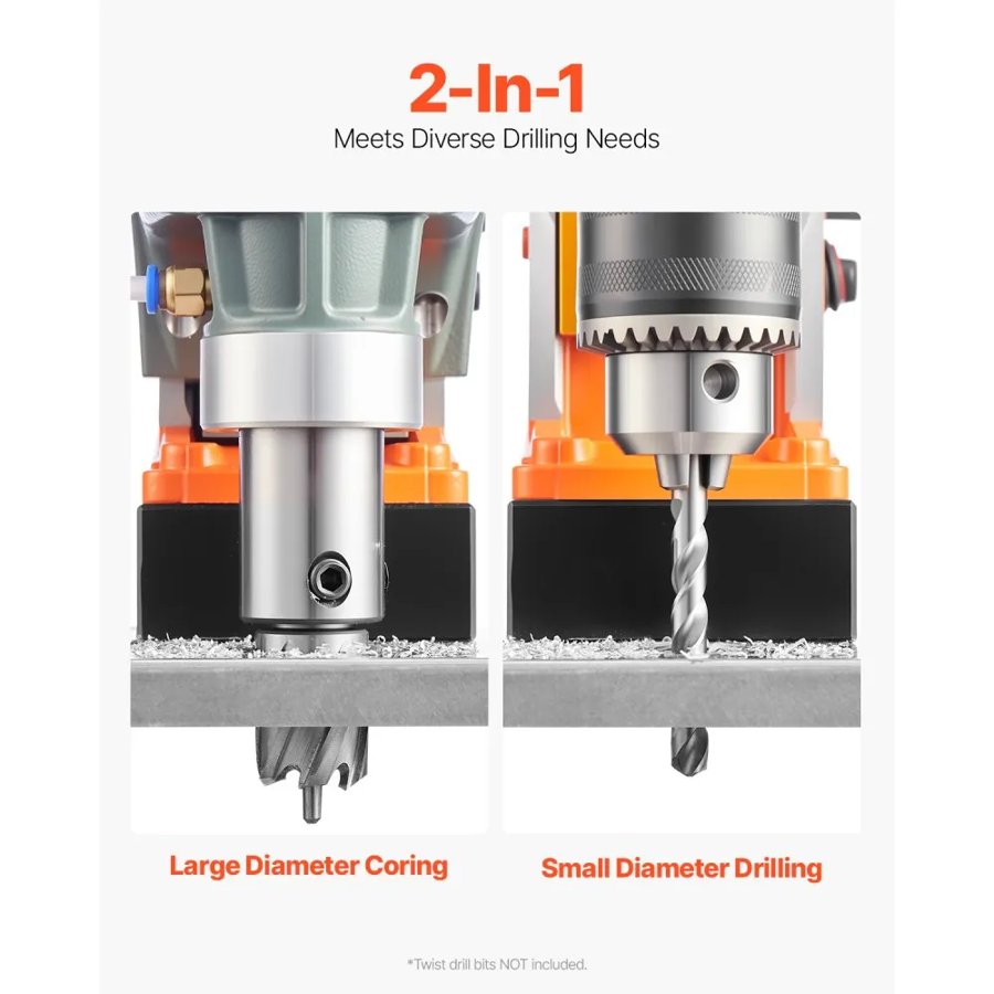 VEVOR Portable Mag Drill – 1450W, 1.6 in Boring, 850 RPM