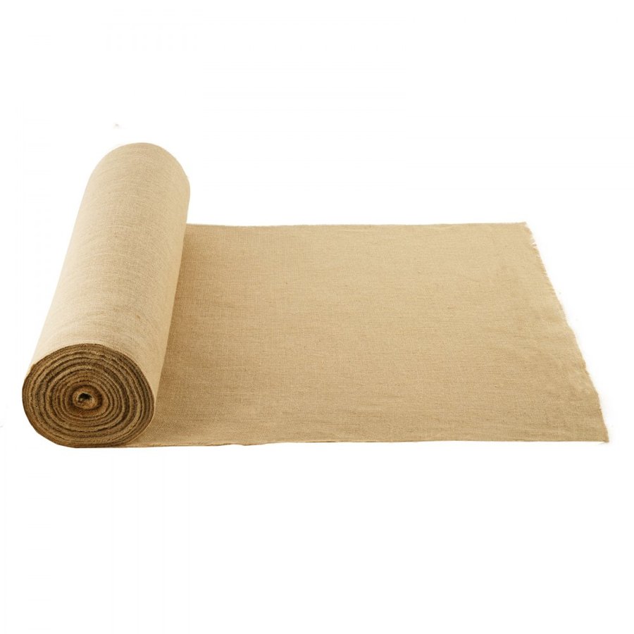 VEVOR Burlap Fabric Roll – 36" x 150 ft, 50 x 50 Weave