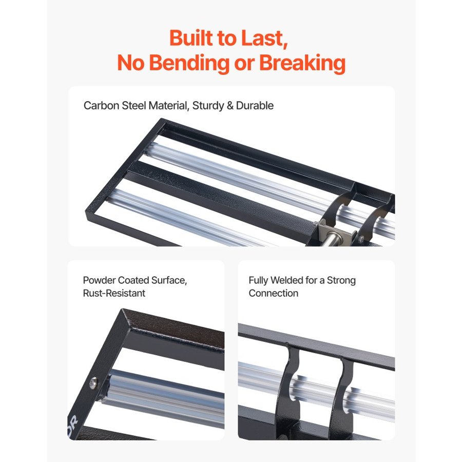 VEVOR Updated Lawn Leveling Rake with Roller, 30" x 10" Stainless Steel Lawn Leveler with 83.9" Adjustable Handle, Heavy Duty Yard Leveling Rake, Effort Saving Lawn Leveling Tool for Yard Golf Court