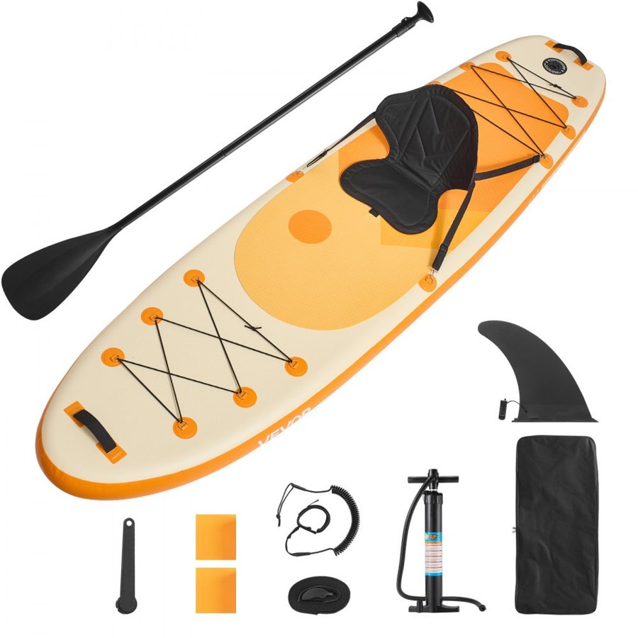 VEVOR Inflatable Paddle Board with Seat – 3.05m×84cm, SUP