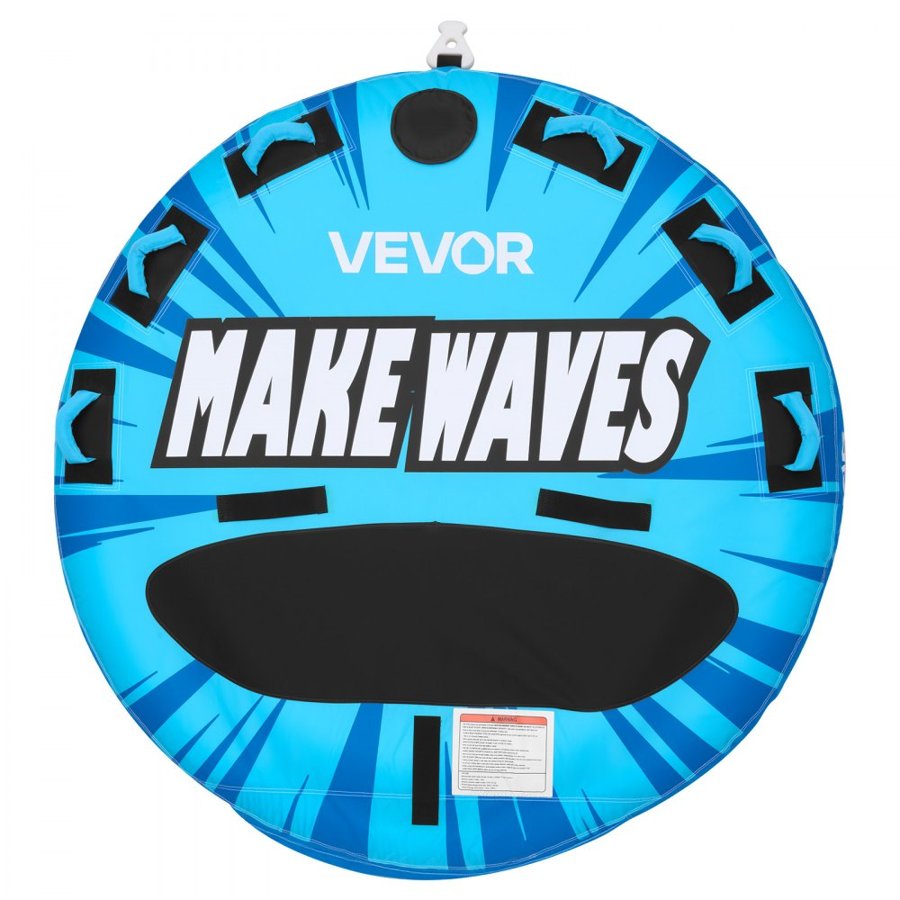 VEVOR Towable Tubing – 3-Rider, 510 lbs, Anti-Slip Pad