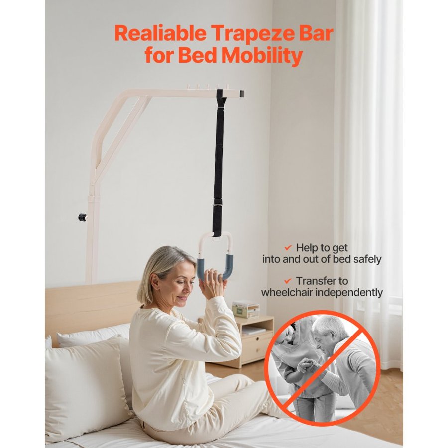 VEVOR Trapeze for Hospital Bed – Adjustable Mobility Bar