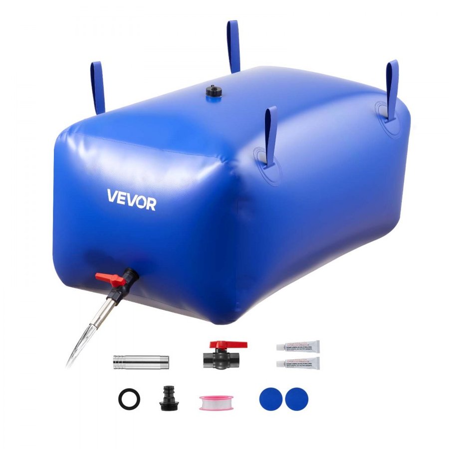 VEVOR Water Bladder for RV – 63.4 Gal, 1000D PVC, 5°F–167°F