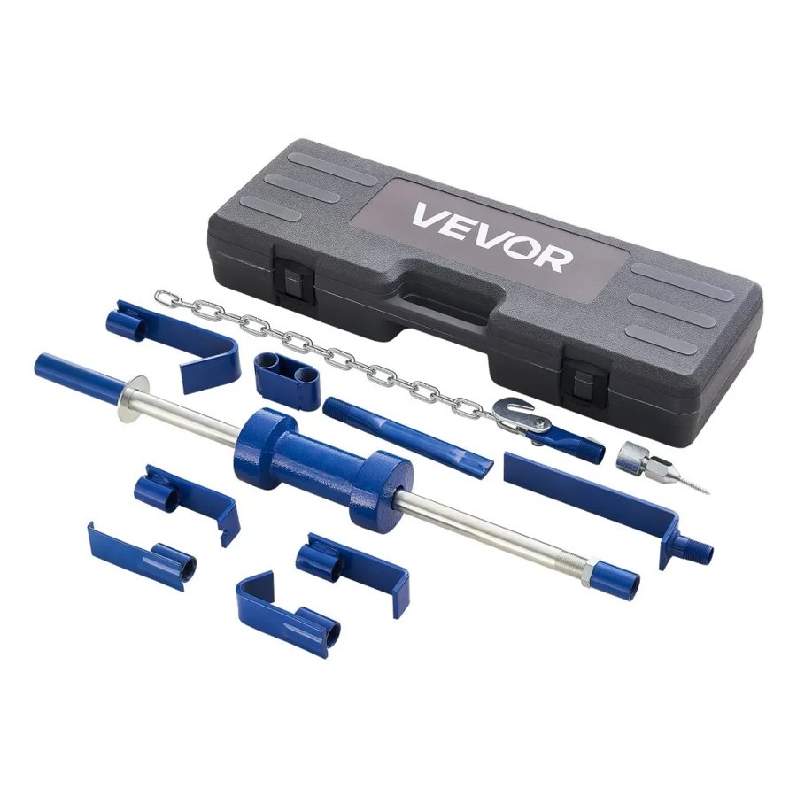 VEVOR Slide Hammer Dent Removal Kit – 13 Lbs, 14-In-1