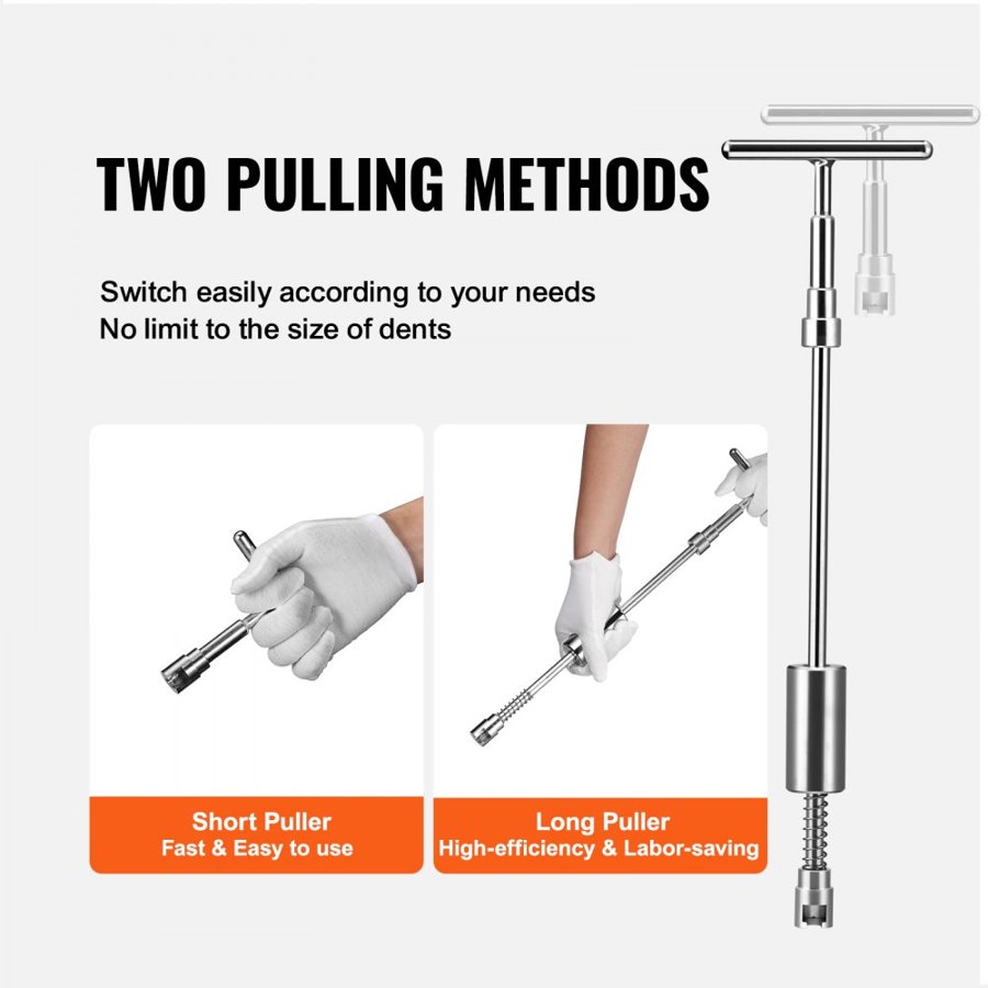 VEVOR Car Body Dent Puller Bridge Lifter Tool Paintless Hail Remover Repair Kit
