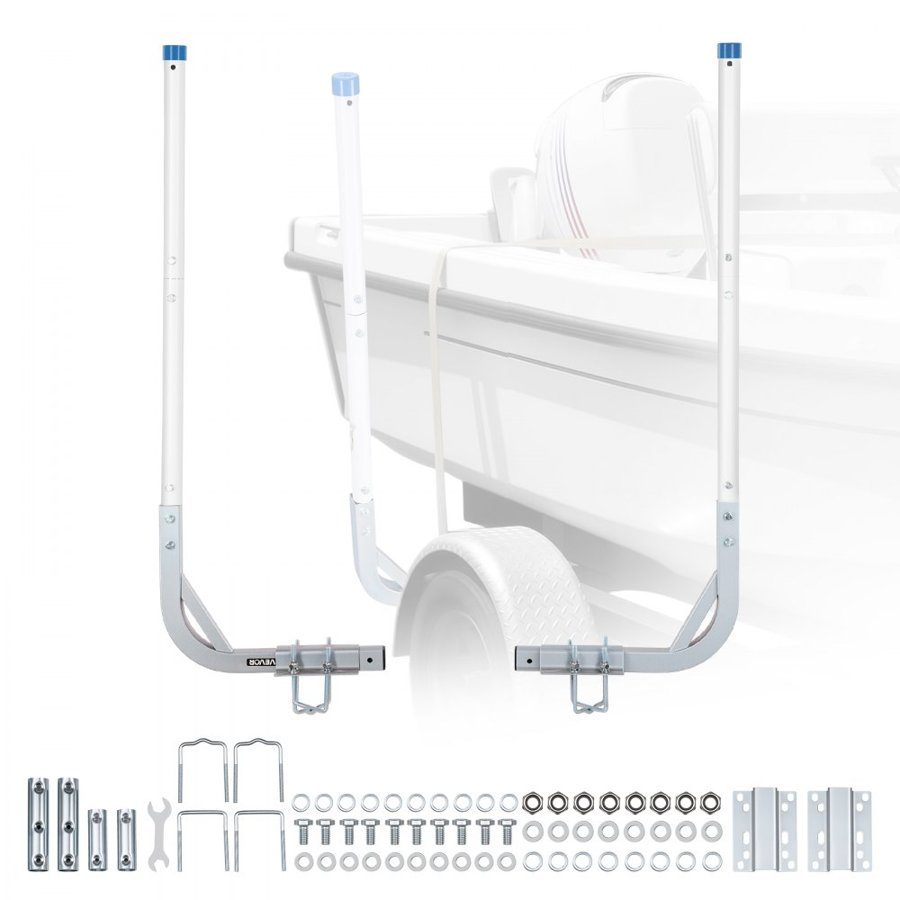 VEVOR PVC Boat Trailer Guides – 30.5–47.5 in, 2PCS Steel