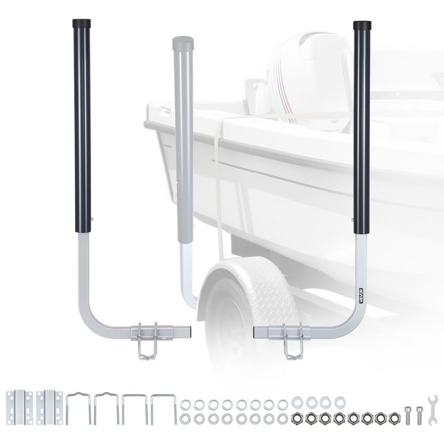 VEVOR Boat Trailer Guide Poles – 40 in/48 in, 2PCS Steel Set
