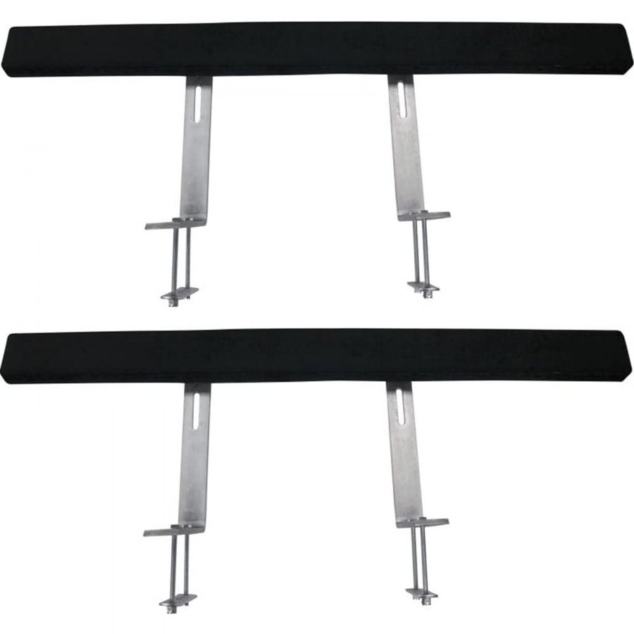 VEVOR Boat Trailer Guide-ons, 48", 2 PCS Rustproof Steel Trailer Guide ons, Trailer Guides with Carpet-Padded Boards, Mounting Parts Included, for Ski Boat, Fishing Boat or Sailboat Trailer