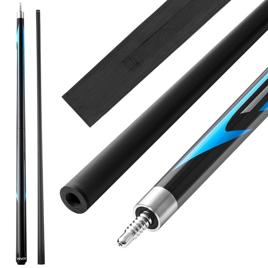 VEVOR Jump Break Cue – 1 Piece, 58 Inch, 19.5 oz, 13mm