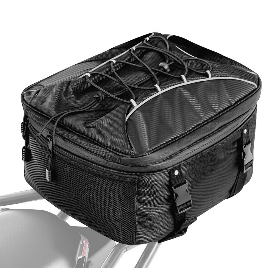VEVOR Motorcycle Tail Bag Waterproof – 22–34 L Capacity