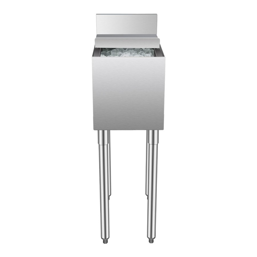 VEVOR Underbar Ice Bin – Stainless Steel Bar Cooler