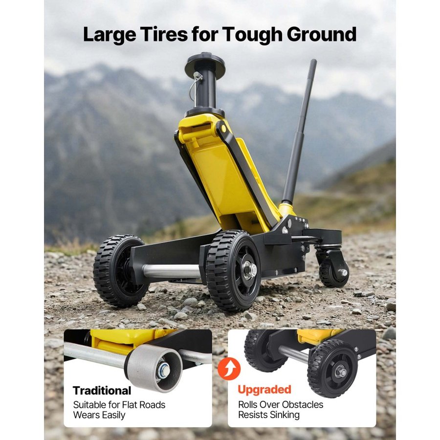 VEVOR Low Profile 3 Ton Floor Jack – 150–745 mm, Offroad