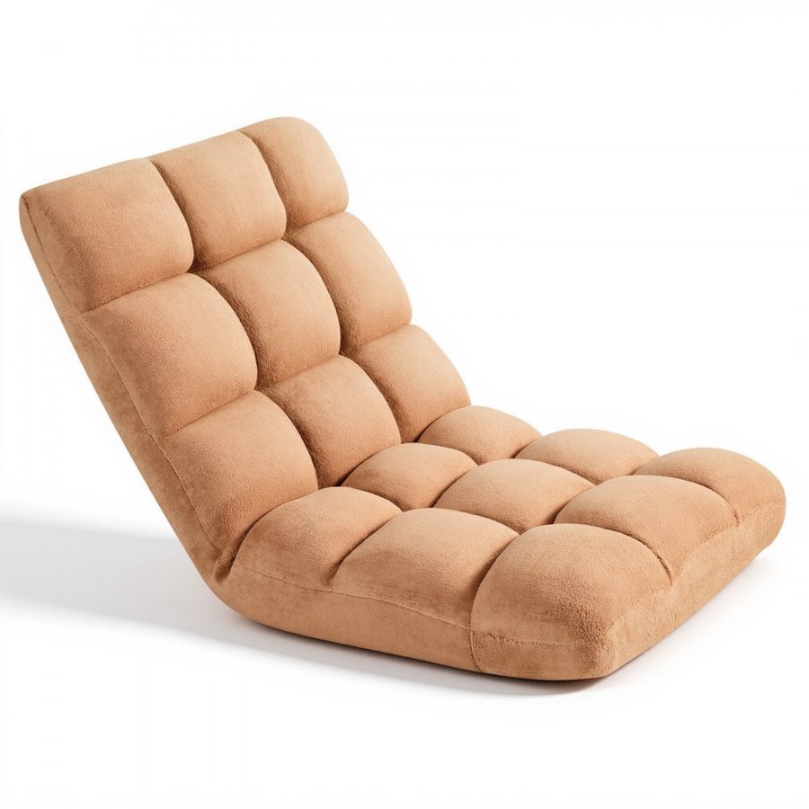 VEVOR Folding Floor Chair – 14 Positions, 102.06 Kg Capacity