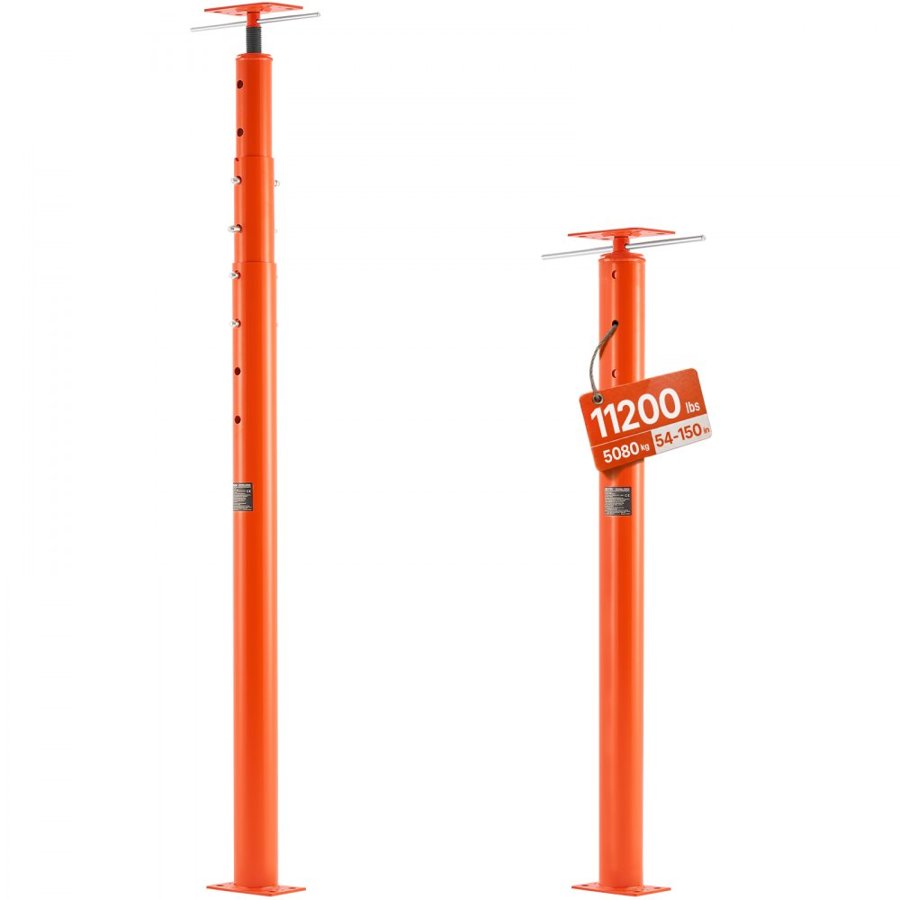VEVOR House Floor Jack – 54"-150" Height, 11200 Lbs Capacity
