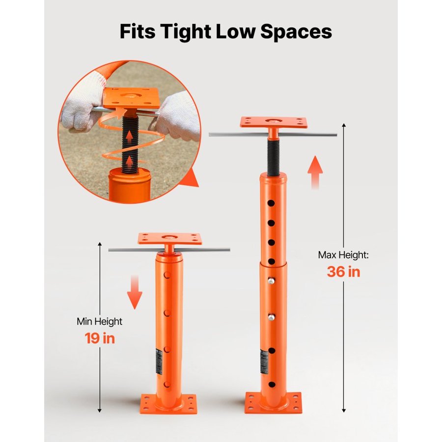 VEVOR Floor Joist Jack – Adjustable Heavy-Duty Support Post