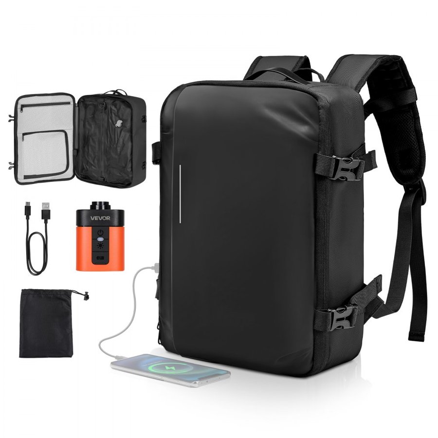 VEVOR Vacuum Travel Backpack With Pump – 35L