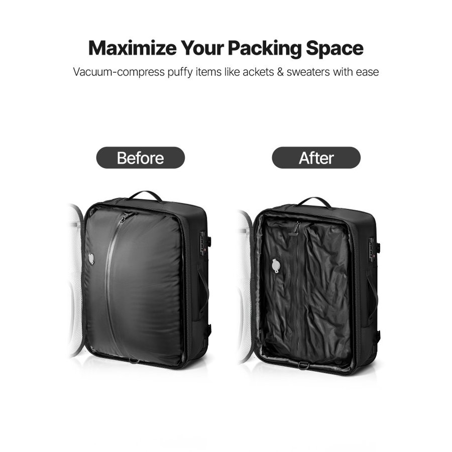 VEVOR Compression Backpack For Travel​ – 1.77 Inch, 65L