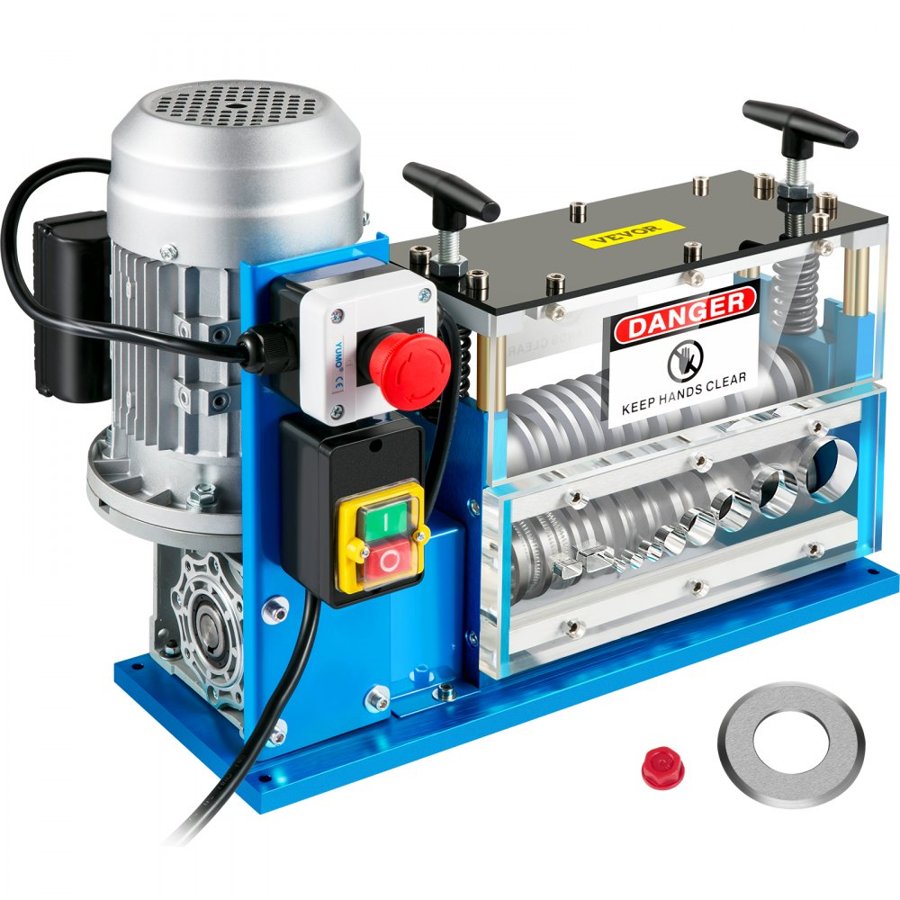 VEVOR Automatic Cable Stripping Machine - 370W, 11CH