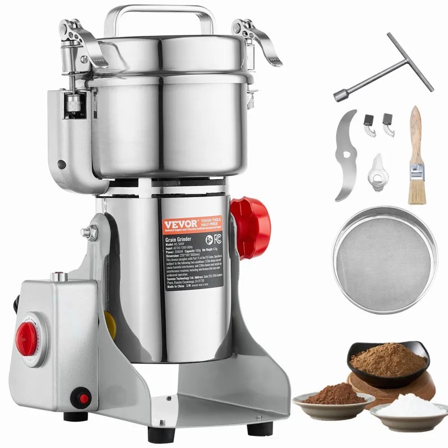 VEVOR Electric Steel Grinder – 2000W, 500g, 28000 RPM