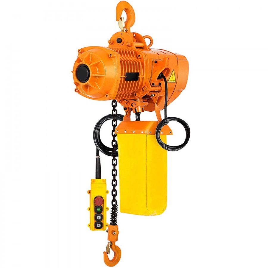 VEVOR Single Phase Electric Hoist – 2200 lbs, 1.1KW