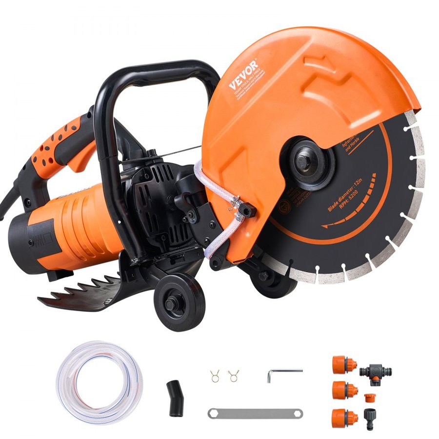 VEVOR Concrete Saw Cutter – 2800W, 4.5" Depth, 305mm