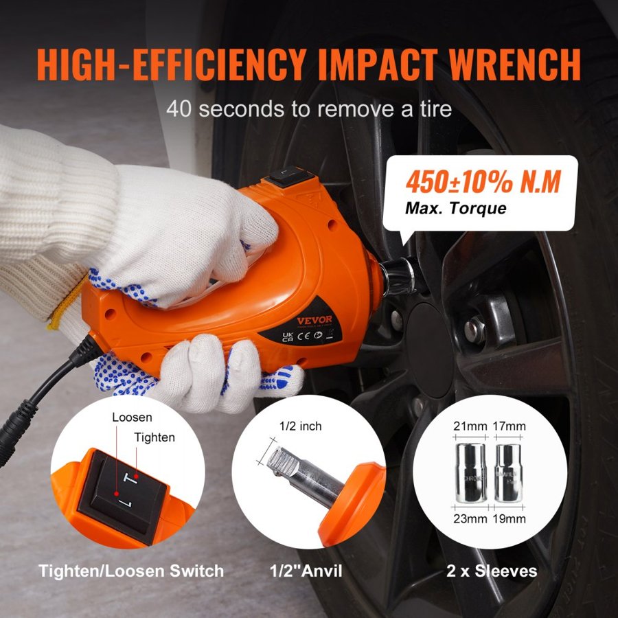 VEVOR 3 Ton Scissor Jack for Easy Car Lifting & Repairing