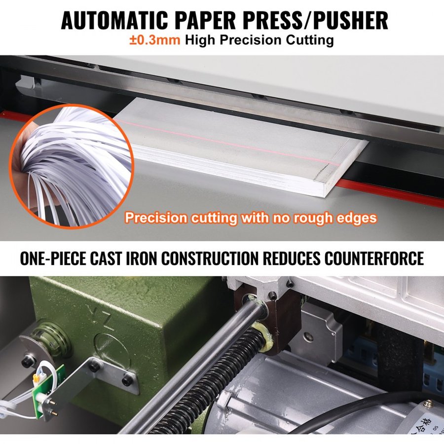 VEVOR 18" 450mm Paper Cutter Cutting Machine Office Electric  Heavy Duty