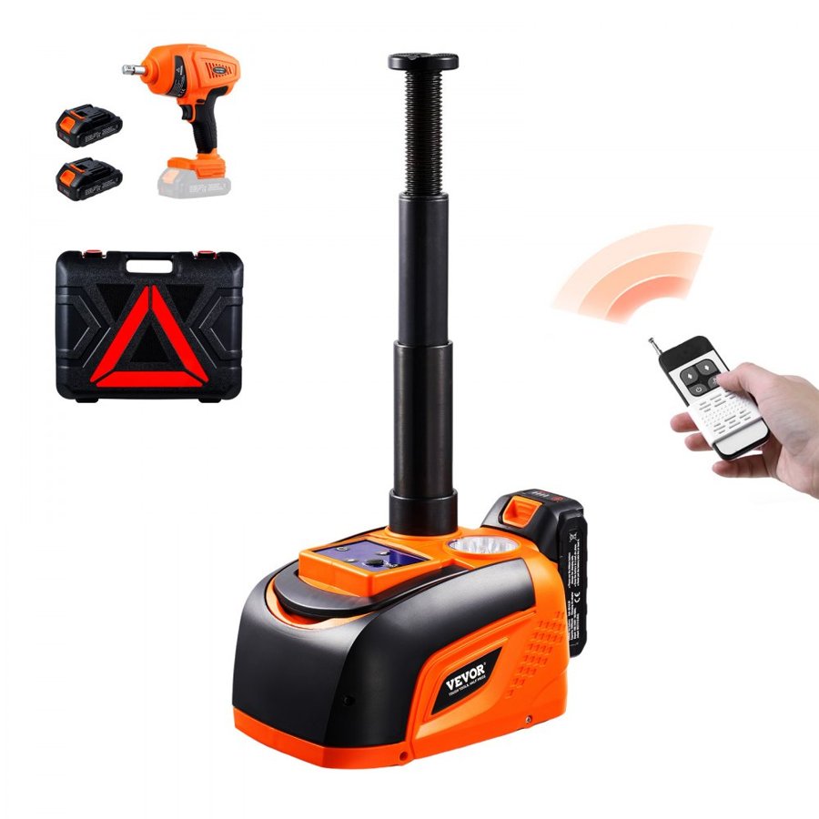 VEVOR 5 Ton Electric Car Jack – 400Nm Wrench Included