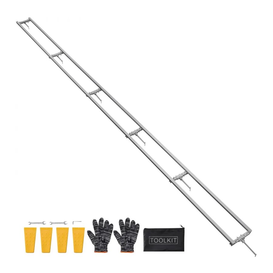 VEVOR Chainsaw Mill Kit – 15 ft Rail, 6 Crossbar System