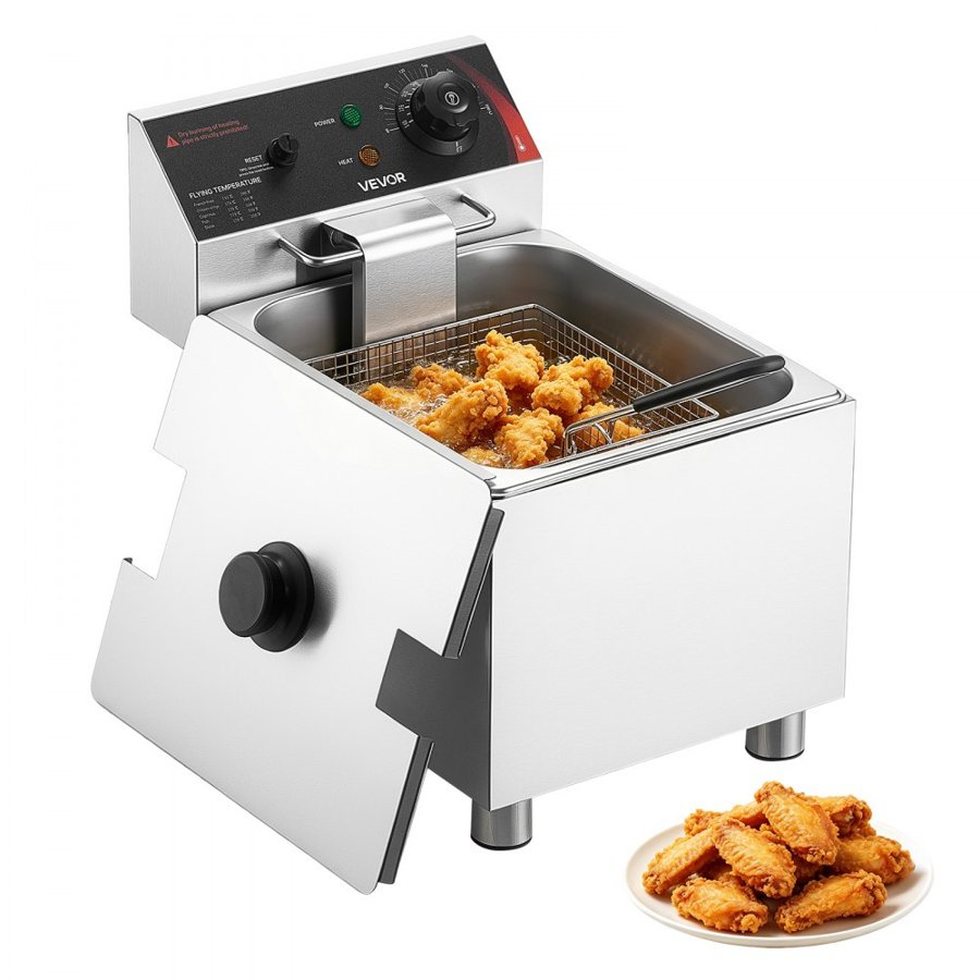 VEVOR Commercial Electric Deep Fryer – 7.5 L, 2500W