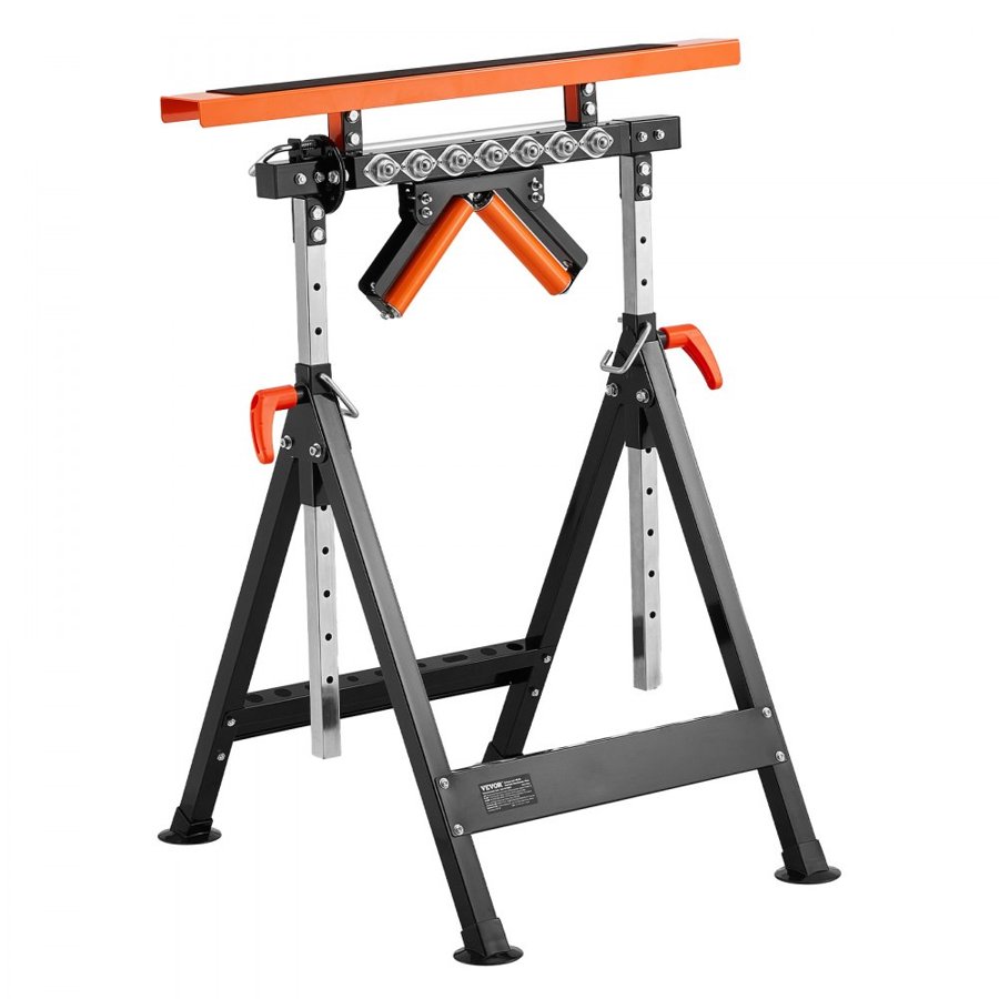 VEVOR Roller Stand for Table Saw – Adjustable & Heavy Duty