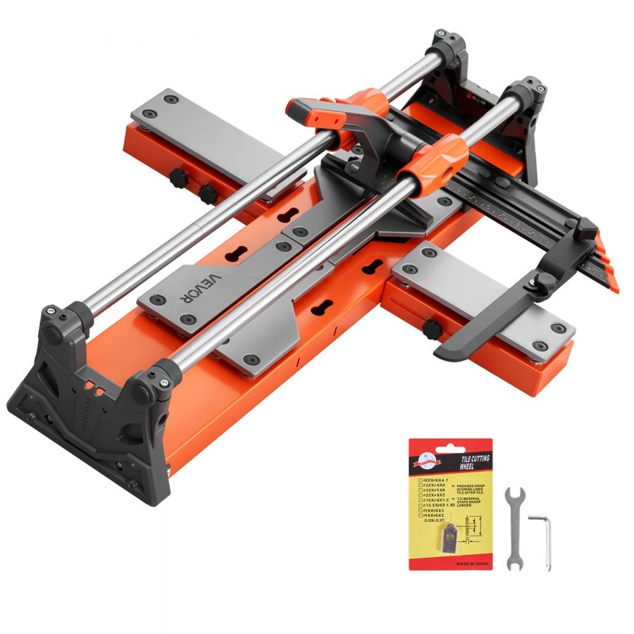 VEVOR Manual Tile Snap Cutter – 600 mm, 23.6 in Cut