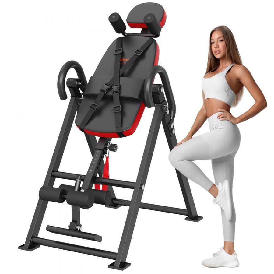 VEVOR Exercise Upside Down Machine – 300 lbs, 4.9–6.2 ft