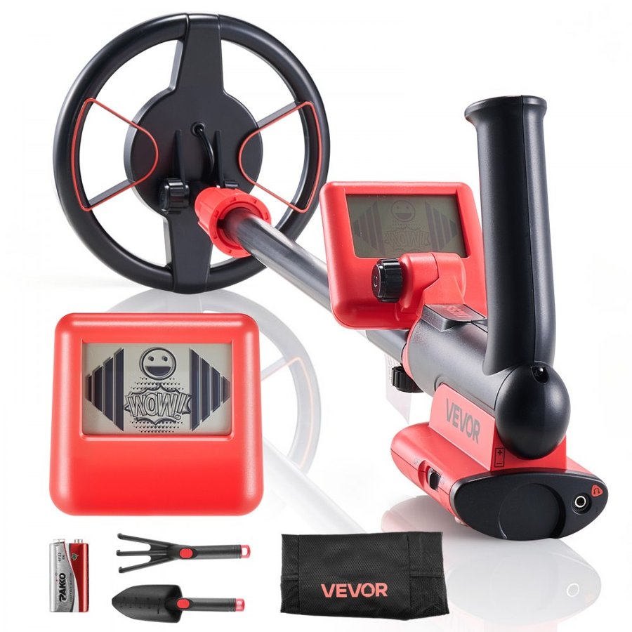VEVOR Waterproof Metal Detector – 6" IP68 Coil, Adjustable