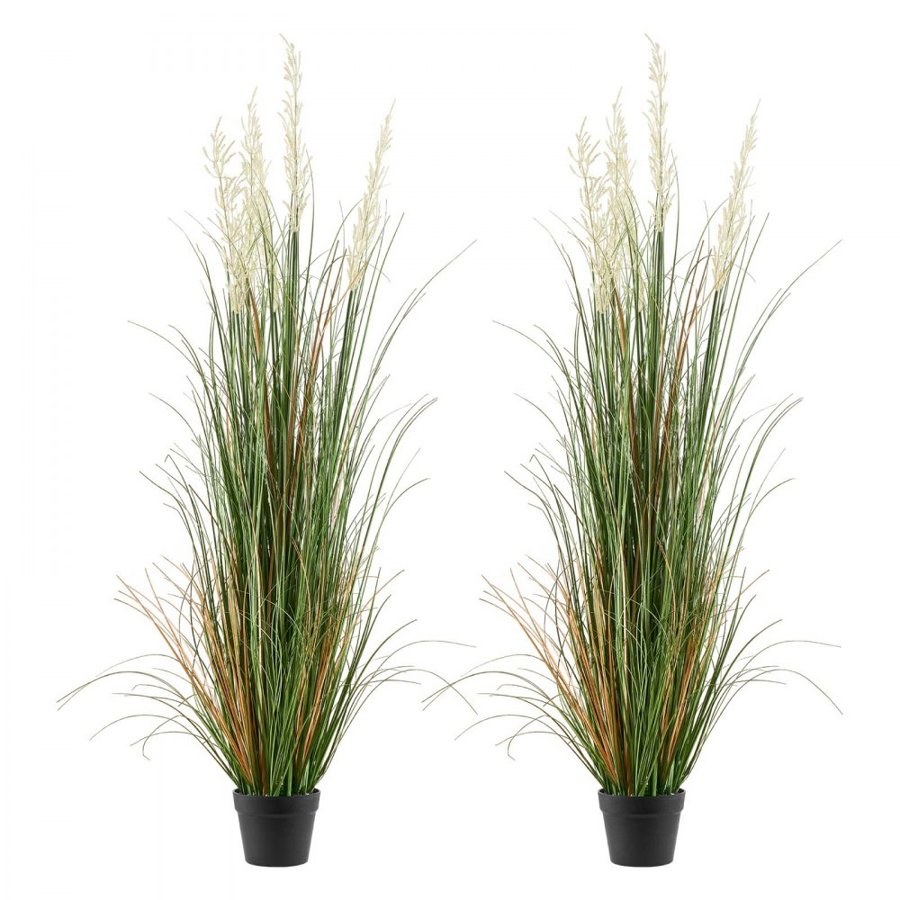 VEVOR Artificial Reed Grass – 59 in. Faux Grass Plant