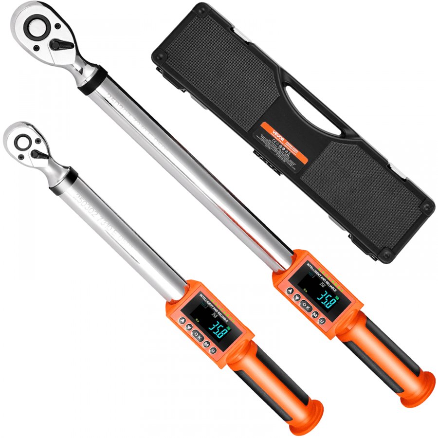 VEVOR Digital Torque Wrench Set – 1/2 & 3/8 Inch, ±2%