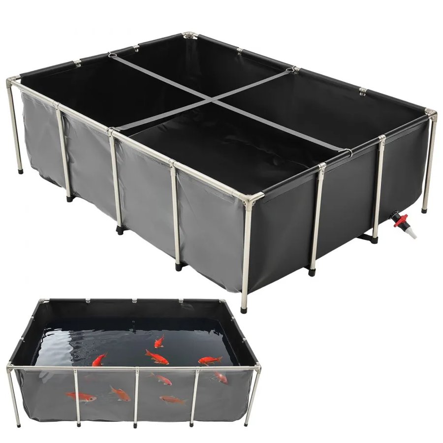 VEVOR PVC Fish Pond - 470 Gal,  78.7 x 55 x 23.6 inches