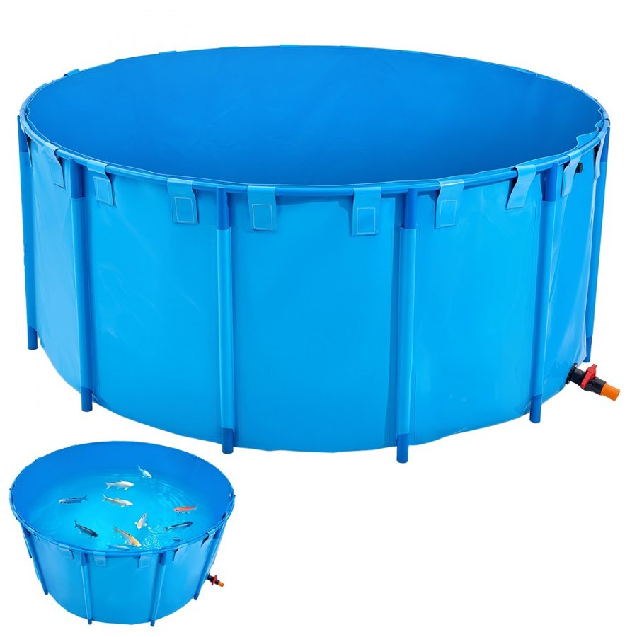 VEVOR Above Ground Fish Pond – 1320 Gal, 0.9 mm Thick