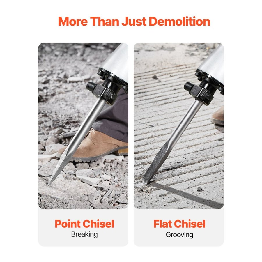 VEVOR Heavy Duty Electric Demolition Jack Hammer – 2800W