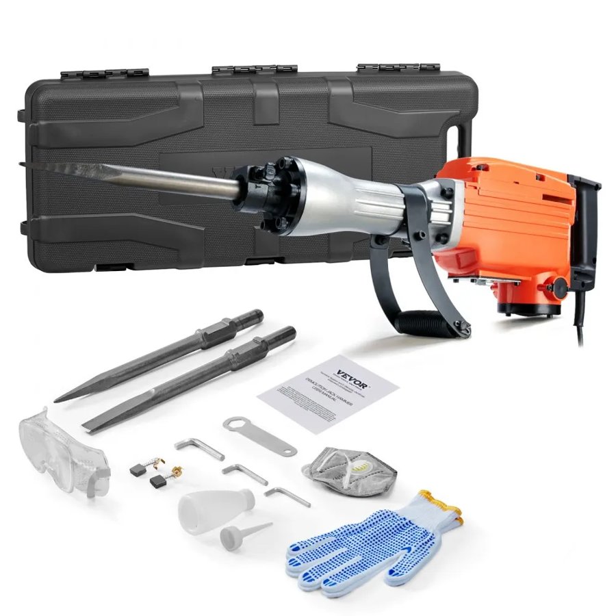 VEVOR Concrete Demolition Jack Hammer – 2200W, 220V
