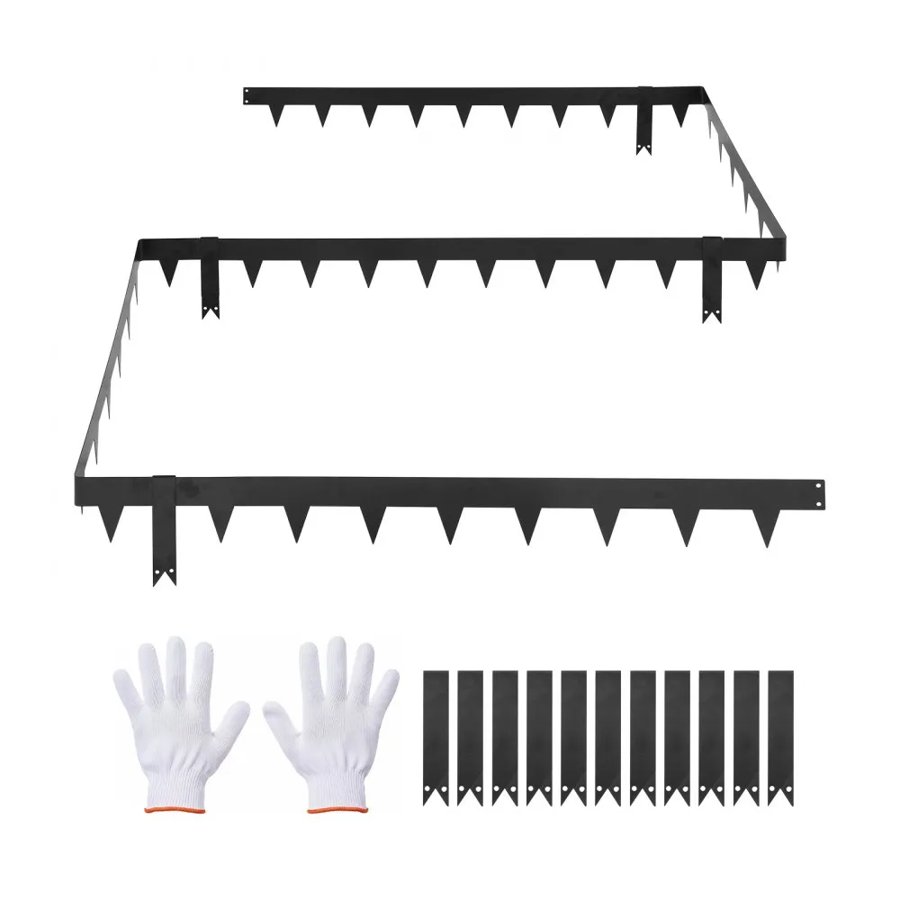 VEVOR Metal Edging for Landscaping – 10 Pack, 1016x114mm