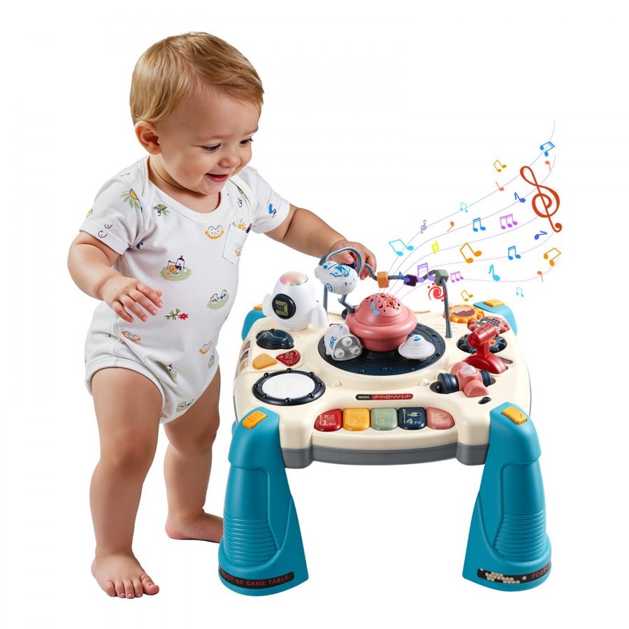 VEVOR Baby Activity Table – Space Theme, 60+ Sounds, 6-18M