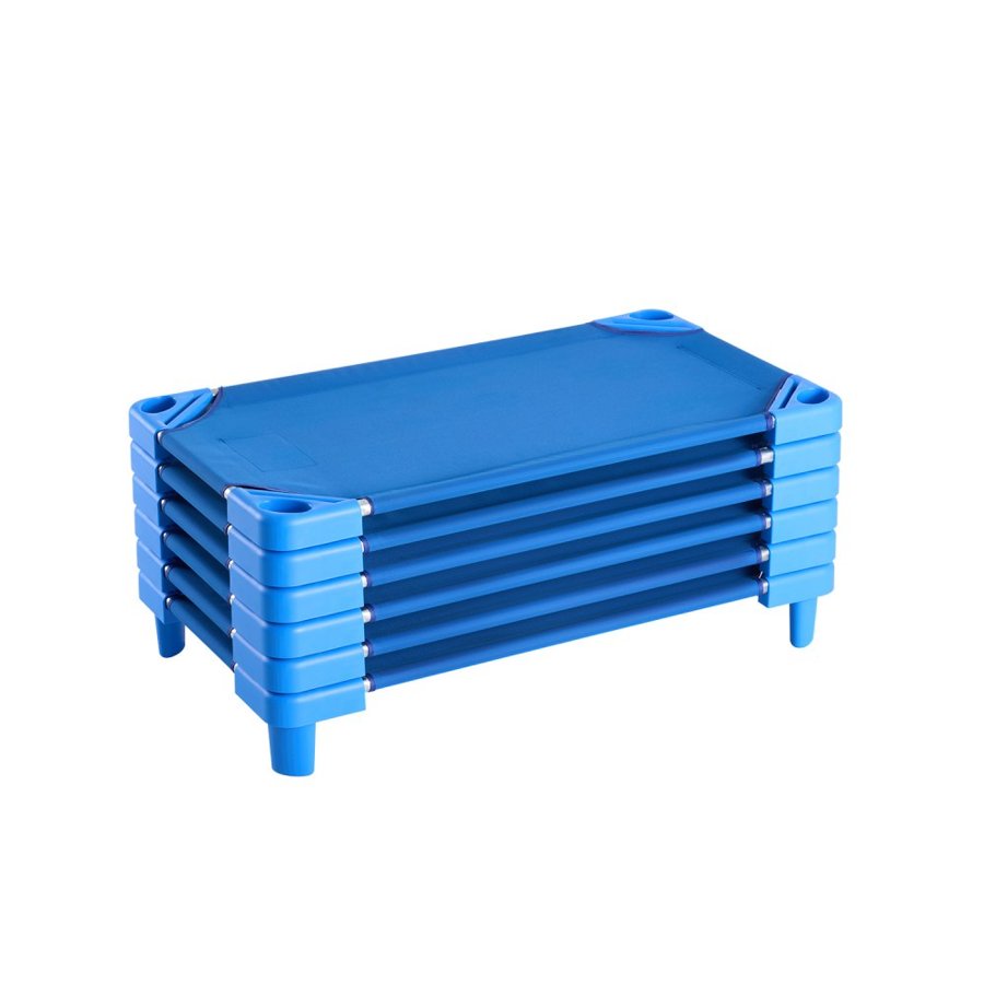 VEVOR Stackable Kiddie Cots – 40.2 x 22.4 x 5.9", 6 Pack